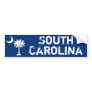 White Palmetto South Carolina Bumper Sticker