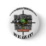White Paper Route Recordz - We iZ iT! Button!