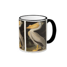 White Pelican, John James Audubon Mugs
