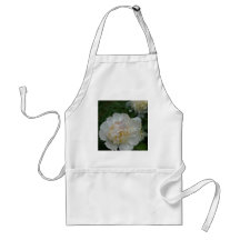 White Peony Apron