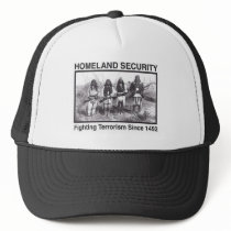 White Photo Indian Homeland Security Mesh Hat