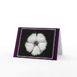 WHITE PINKS NOTECARD/BLANK