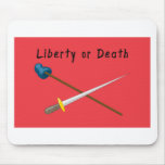 White Plains Flag T-Shirts mousepads
