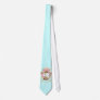 white poodle wi pink roses gold fr fini clr bkgrnd custom ties