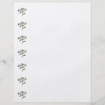White Poppy Profile Custom Flyer