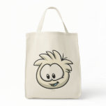 White Puffle bags