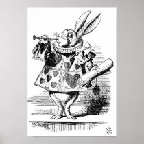 White Rabbit as Herald Print