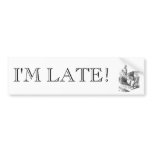 White Rabbit bumper stickers