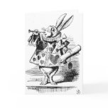White Rabbit dressed as Herald cards