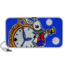 White Rabbit pocket watch Travel Speaker