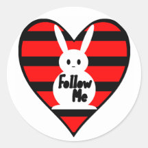 White Rabbit Stickers