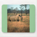 White Rhino mousepads