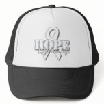 White Ribbon - Hope - Right to Life Trucker Hat