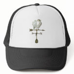 White Rooster hats