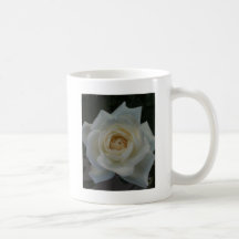 White Rose Mug