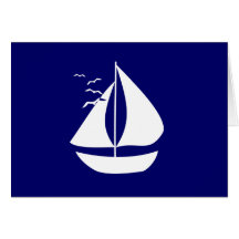 White Sails Greeting Cards