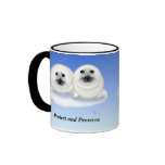 White Seal Pups Mug