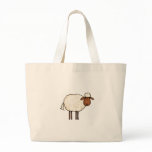 white sheep bags