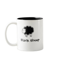 White Sheep Black Sheep 15 oz. mug