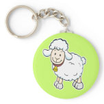 White Sheep keychain