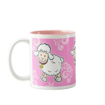 White Sheep Mug