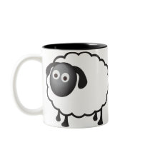 White Sheep Mug