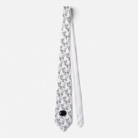White sheep ties