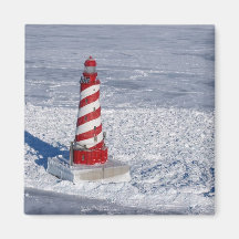 White Shoal Lighthouse Magnets
