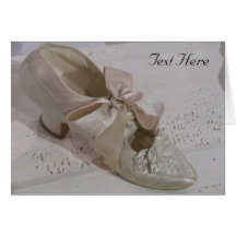 White Shoe Card