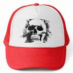 white skull hat