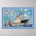 White Star Line's Olympic posters