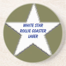 White Star Rollie Coaster Lager