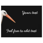 white stork - symbol of Strasbourg flyers