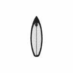 White Surfboard embroidered shirts
