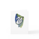 WHITE SWAN note card