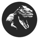 White T Rex stickers