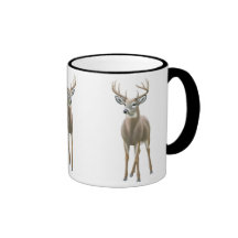 White Tailed Buck Ringer Mug