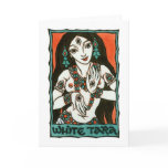 White Tara Greeting Card