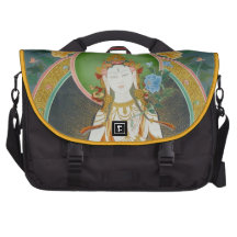 White Tara Laptop Bag