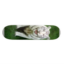 White tiger 018 skateboard deck