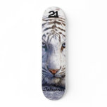 White Tiger Board Custom Skate Board