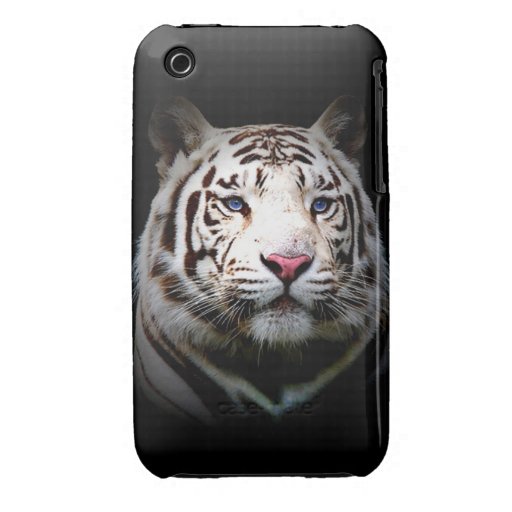 White Tiger Case Case-Mate iPhone 3 Case