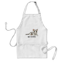 White Tiger Cub Apron