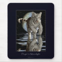 WHITE TIGER CUB Collection mousepads