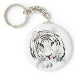 White Tiger Key Chain keychains