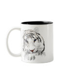 White Tiger mug