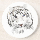 White Tiger Sandstone Coaster