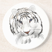 White Tiger Sandstone Coaster