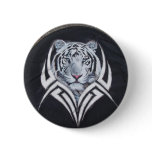 White Tiger Tribal buttons