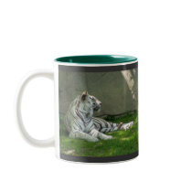 White Tigers Coffee Mugs